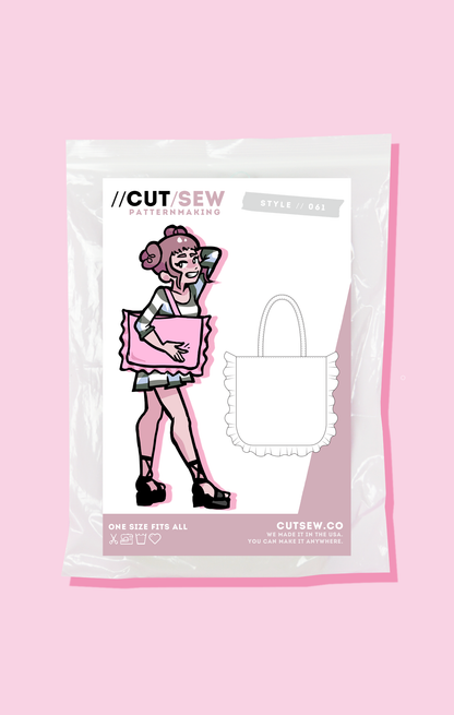061 // PILLOW TOTE