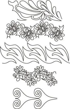 701 Roll 1 Pantograph by Linda V. Taylor