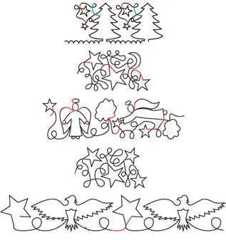 707 Roll 7 Pantograph by Linda V. Taylor