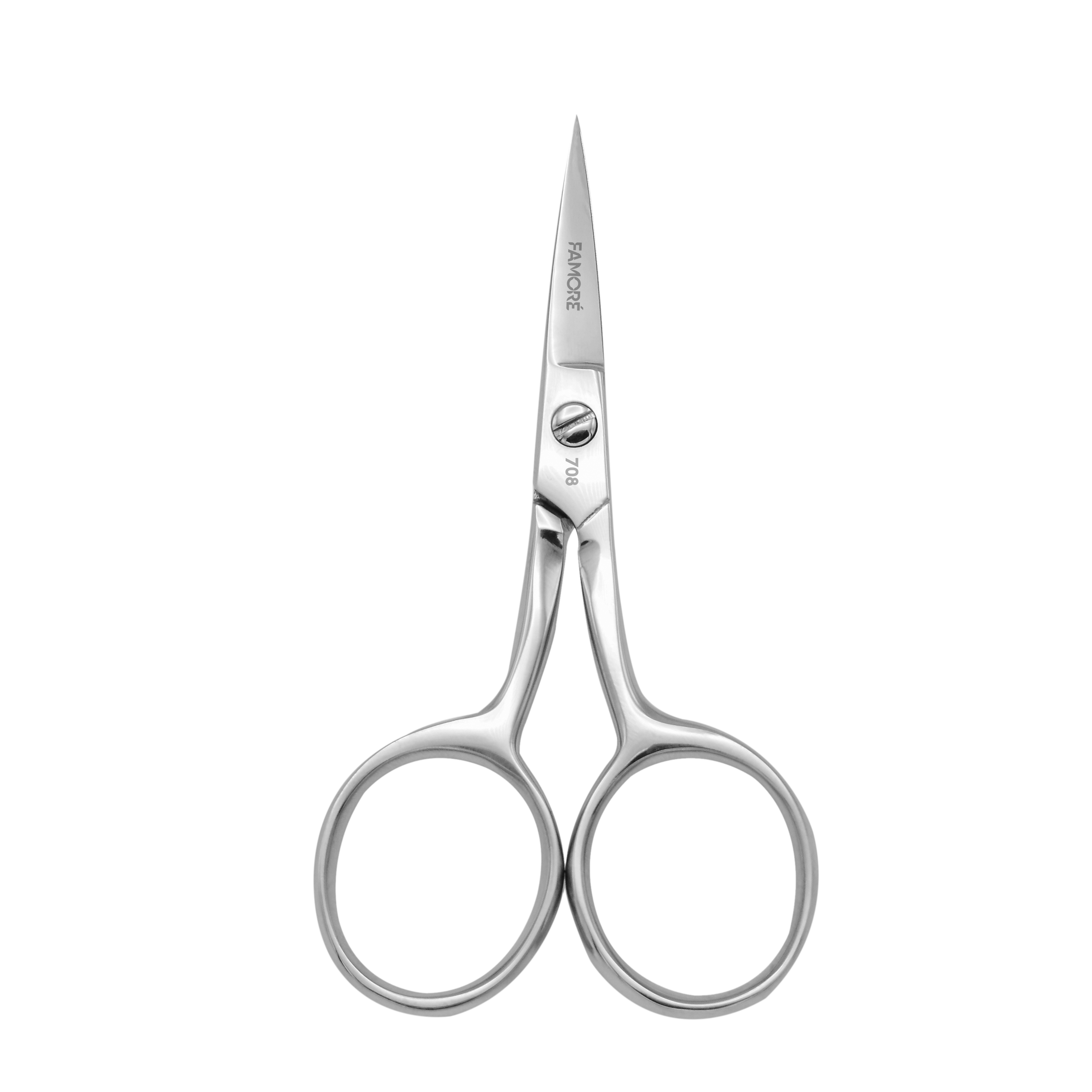 708 - Straight Fine Point, Large Ring Scissors (4in.)