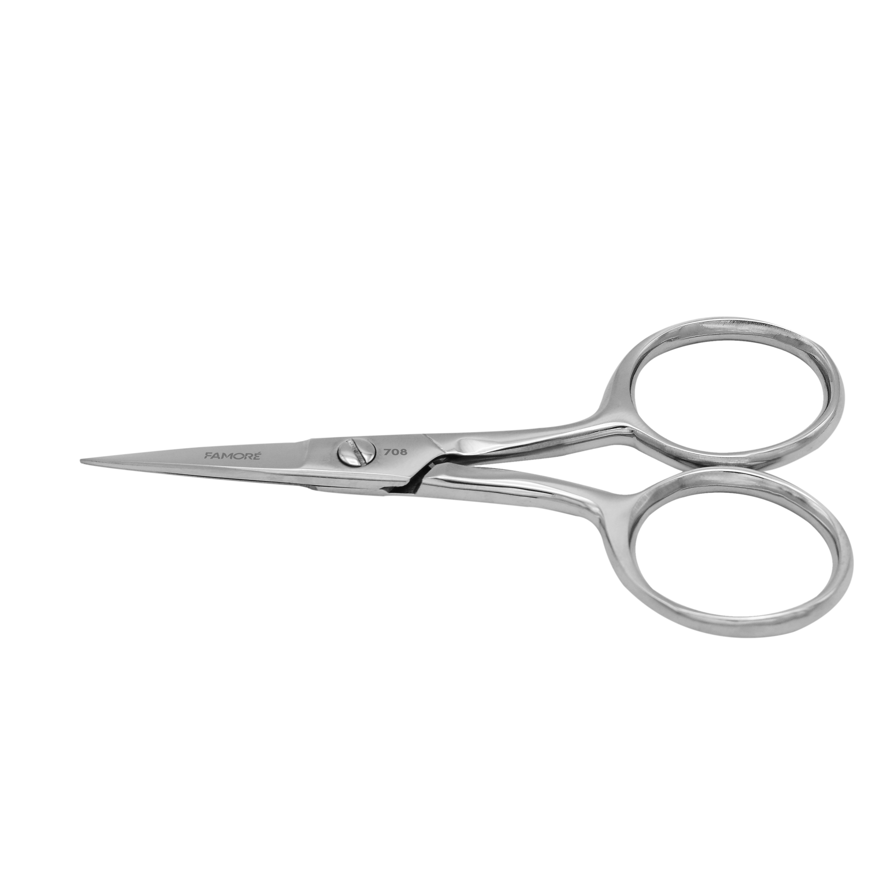 708 - Straight Fine Point, Large Ring Scissors (4in.)