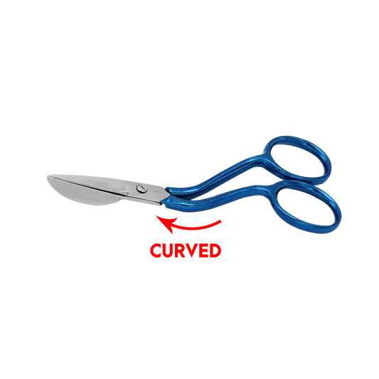 712MDL - True Left-Handed Mini Duckbill Applique Scissors (4in)