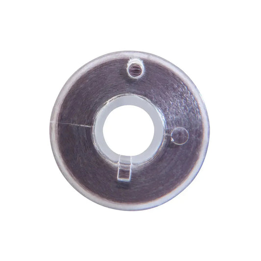 13318 Lead Grey Prewound Clear-Glide Bobbin Tube - Class 15/A