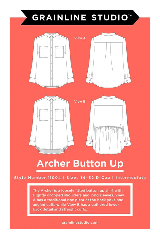 Archer Button Up Sizes 14-32