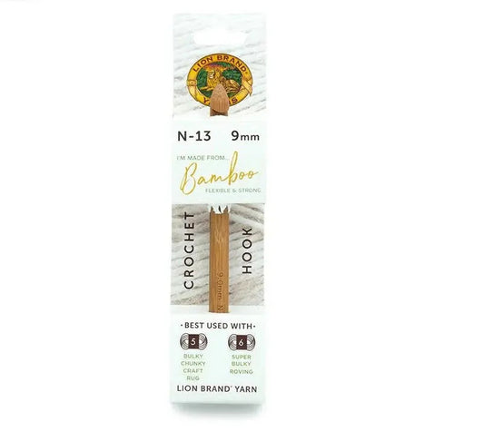 Bamboo Crochet Hooks (Sizes G to N) Lion Brand