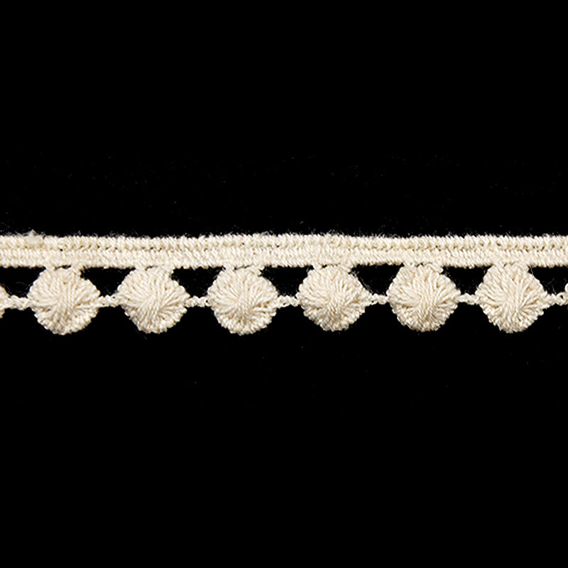 Belagio Enterprises - 1 3/8" Width Cotton Lace Trim (10 Yard Roll) - BF-1603
