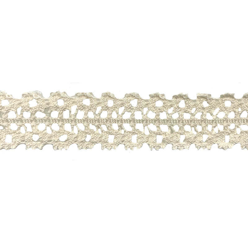 Belagio Enterprises - 1 3/8" Width Cotton Lace Trim (10 Yard Roll) - BF-1605