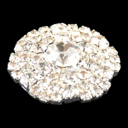 Belagio Enterprises - 1" Width Rhinestone Buttons (6pcs per Order) - BRB-120