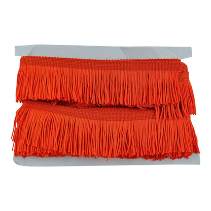 Belagio Enterprises - 2-inch Chainette Fringe (10 Yard Roll) - P-7043-19 Orange