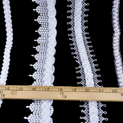Belagio Enterprises - Venice Lace Trim with Swirl Design - 2" Width (15 Yard Roll) - BPV-301