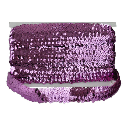Belagio Rainbow Collection Stretch Sequin Trim, x 10 yd