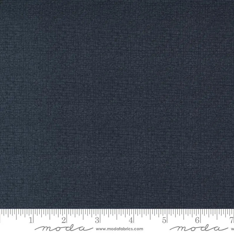 Black Thatched Soft Black Cotton Wideback Fabric Per Yard