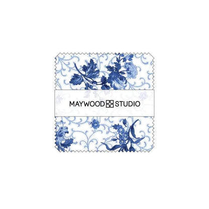 Blue Belle Floral - 5" Squares (42 pcs)