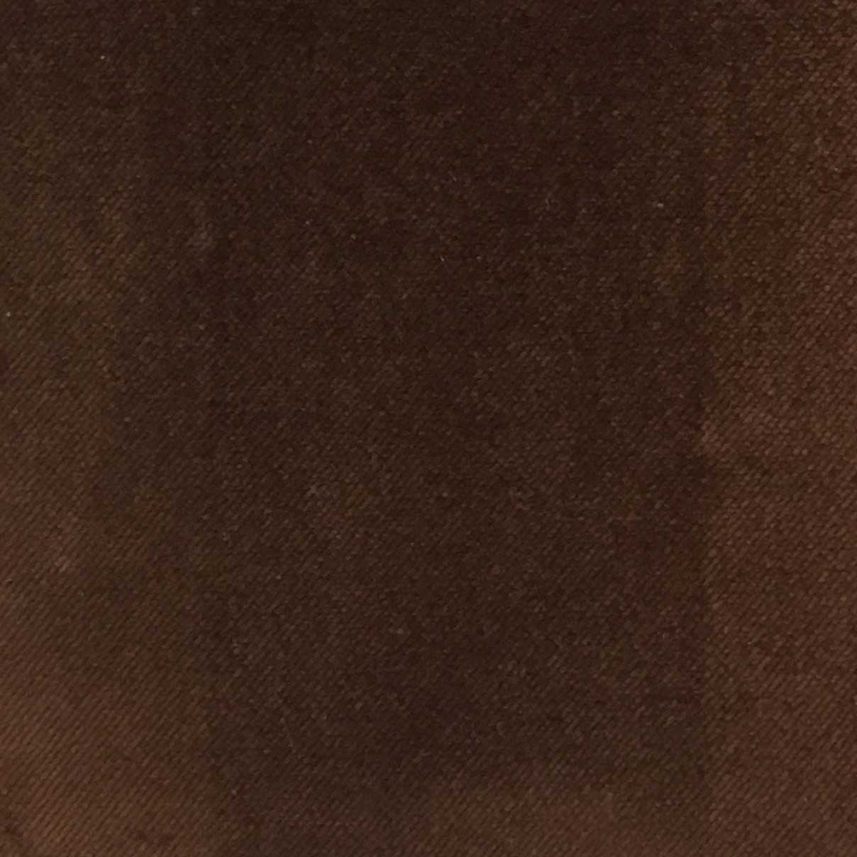 REGAL - BOWIE, 100% COTTON PLAIN VELVET UPHOLSTERY FABRIC BY TH YARD