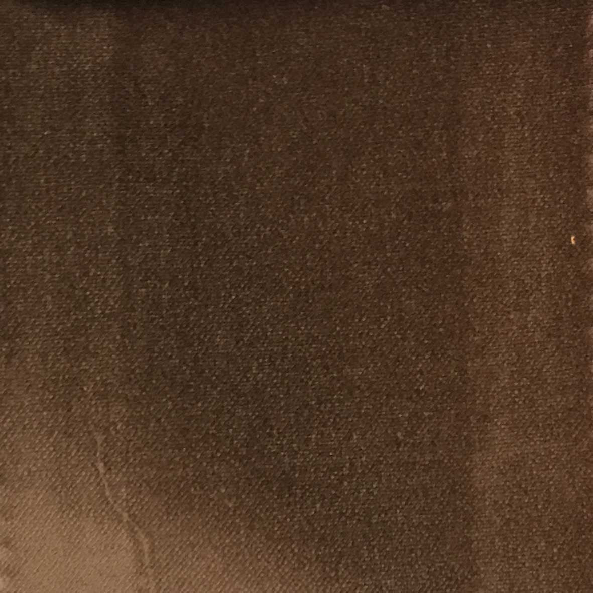 REGAL - BOWIE, 100% COTTON PLAIN VELVET UPHOLSTERY FABRIC BY TH YARD