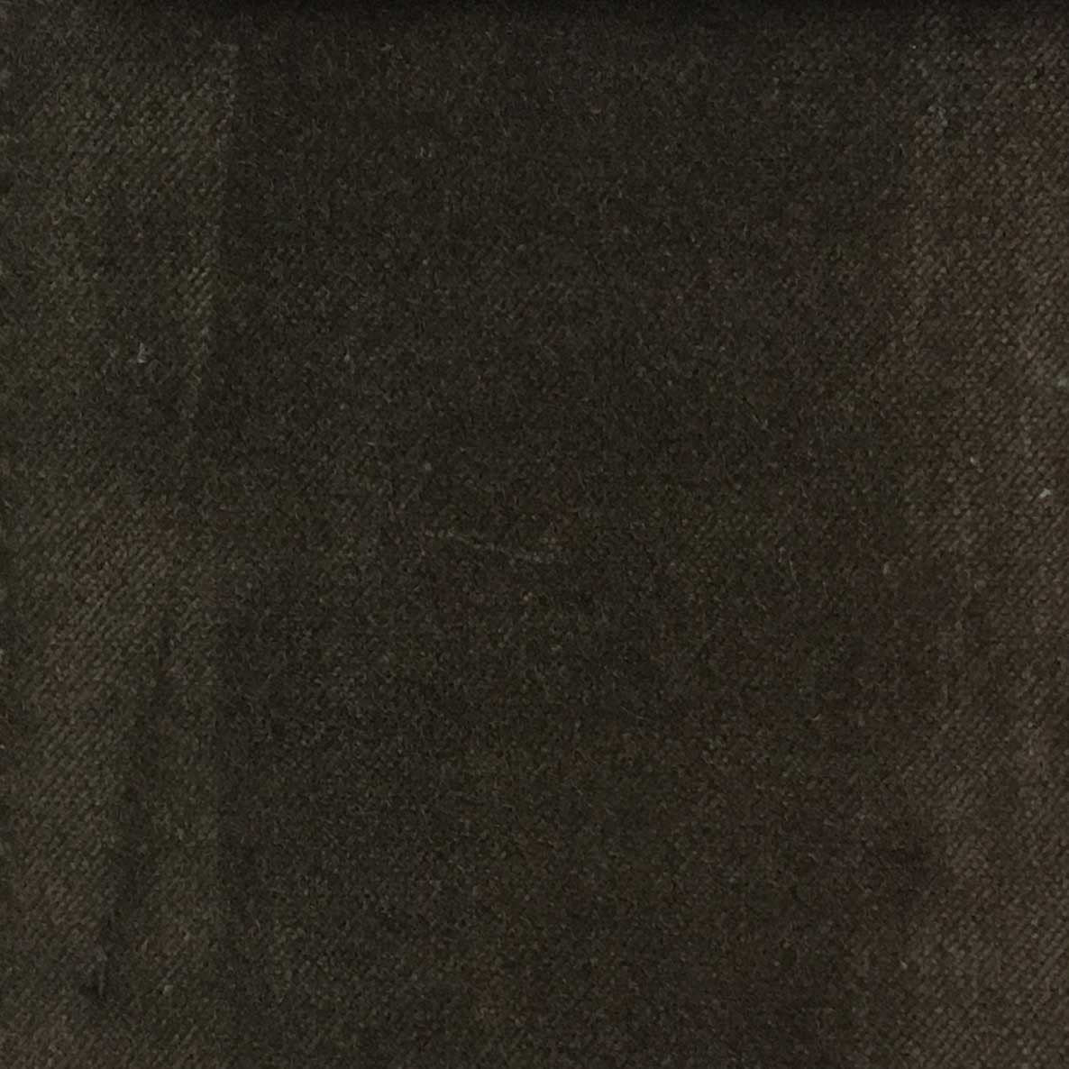 REGAL - BOWIE, 100% COTTON PLAIN VELVET UPHOLSTERY FABRIC BY TH YARD