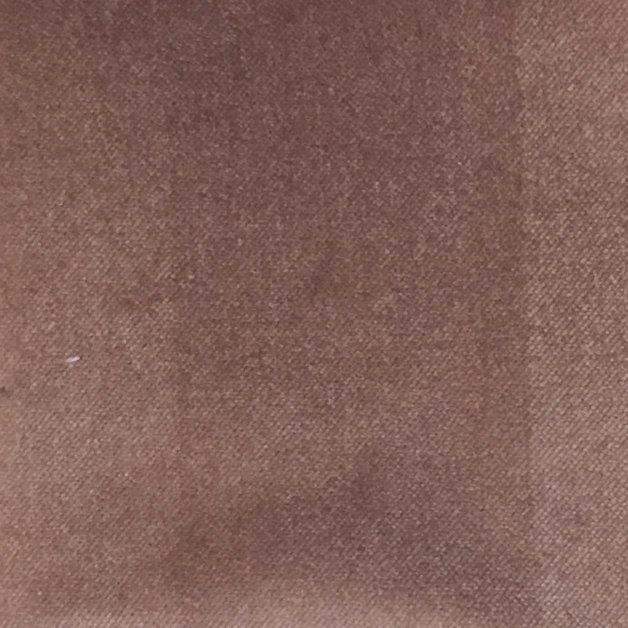 REGAL - BOWIE, 100% COTTON PLAIN VELVET UPHOLSTERY FABRIC BY TH YARD