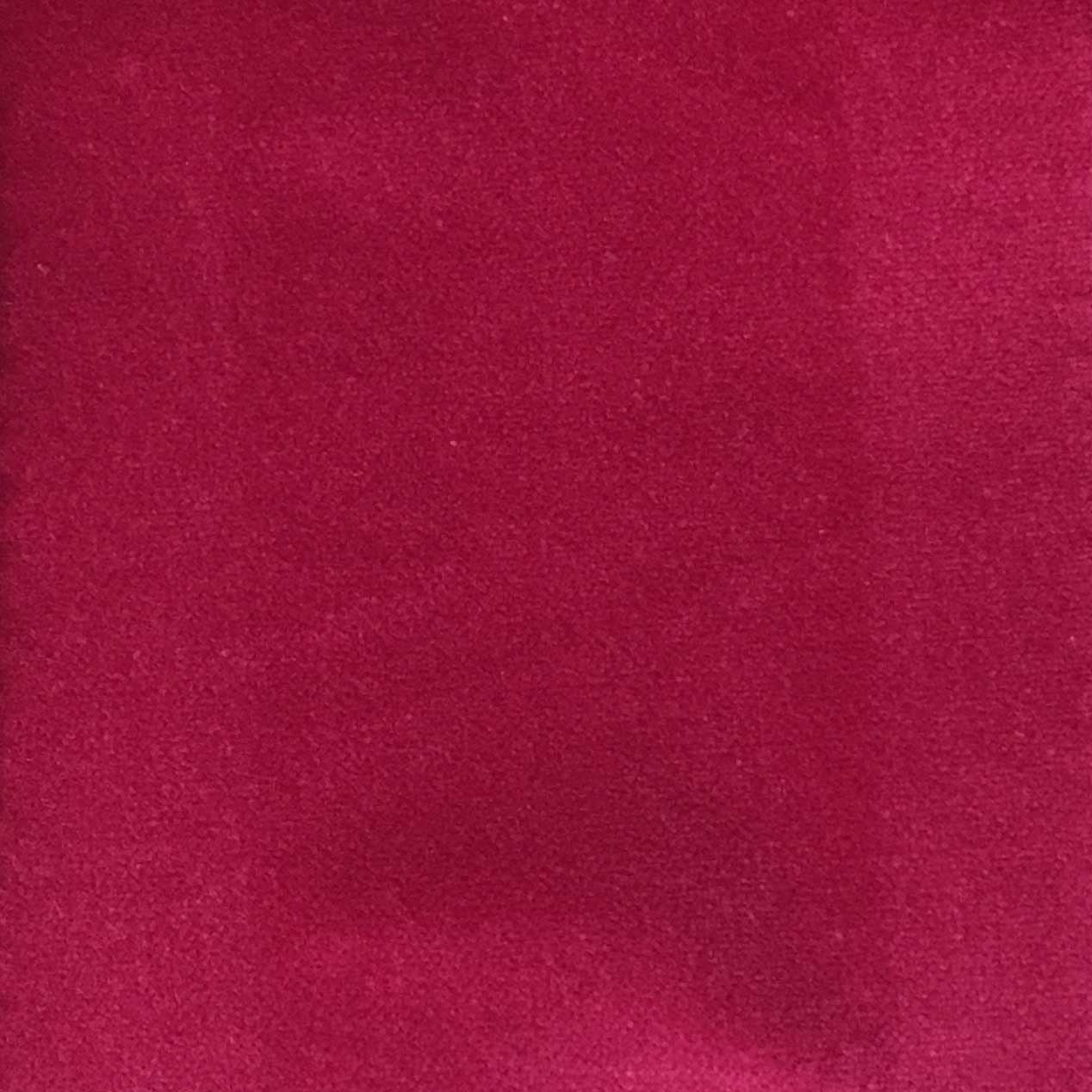 REGAL - BOWIE, 100% COTTON PLAIN VELVET UPHOLSTERY FABRIC BY TH YARD