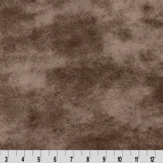 Brown Extra Wide Mist Cuddle Simply Taupe Fabric - ( 1 3/4 Yard Pack )