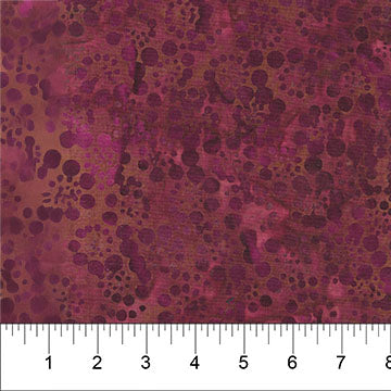 Burgundy Bubble Cluster Bubble Pop 83705-26 Cotton 44/45 Fabric Per Yard