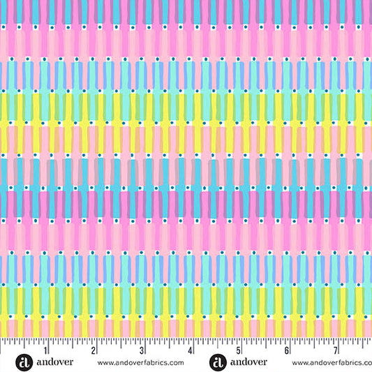 Candy Shelved Cotton 44"/45" Fabric Per Yard