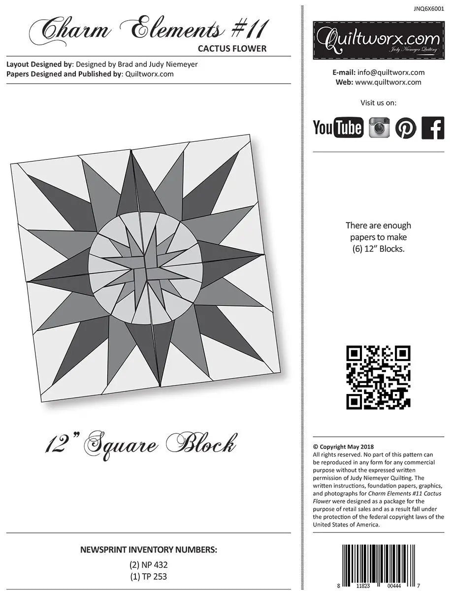 Charm Elements 11 Cactus Flower