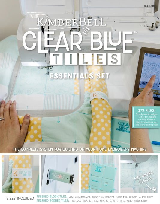 Clear Blue Tiles Essentials Set