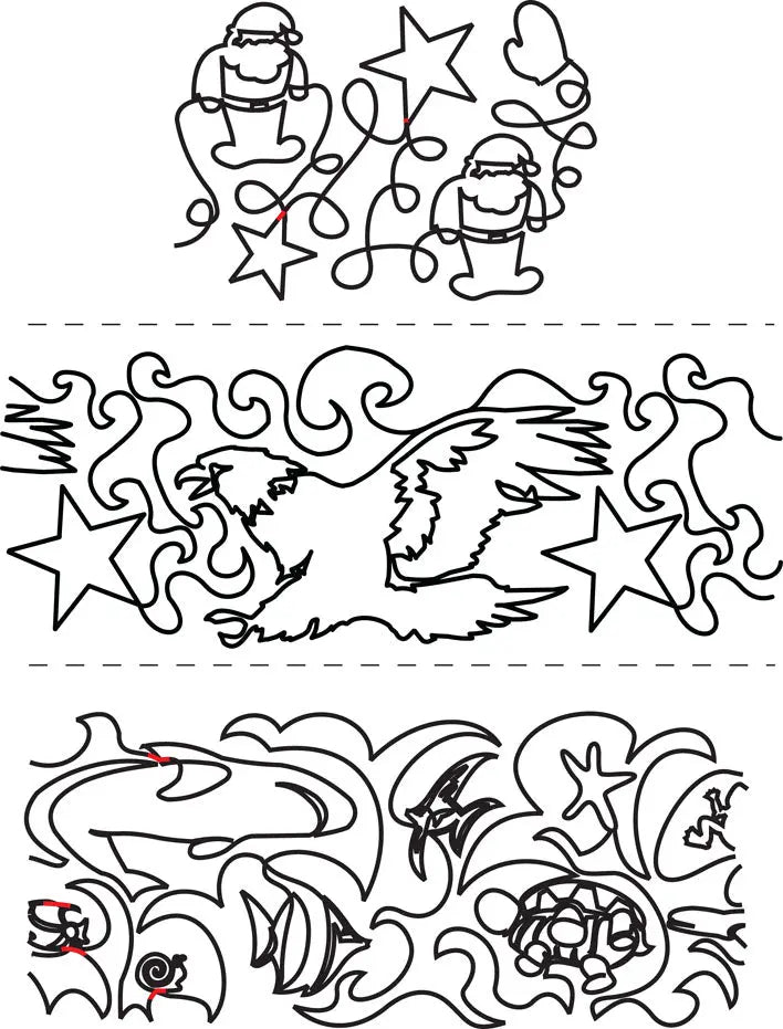 828 Combo Pantograph by Linda V. Taylor