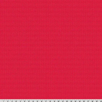 Cottage Rose Lane Bitty Dot Quilting Cuddle Candy Apple Fabric per yard