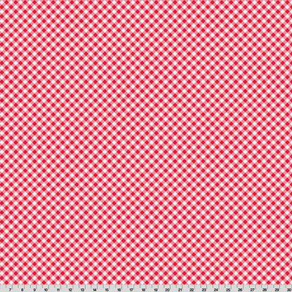 Cottage Rose Lane Gingham Quilting Cuddle Candy Apple Fabric per yard