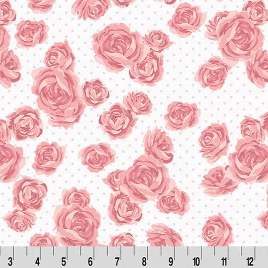 Cottage Rose Lane Mayfair Quilting Cuddle Seashell Fabric per yard
