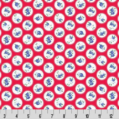 Cottage Rose Lane Windsor Quilting Cuddle Candy Apple Fabric per yard