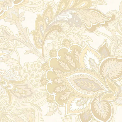 Cream Footstool Cotton Wideback Fabric per yard