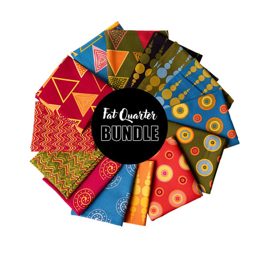 Creativity Roars Fat Quarter Bundle - Set of 14