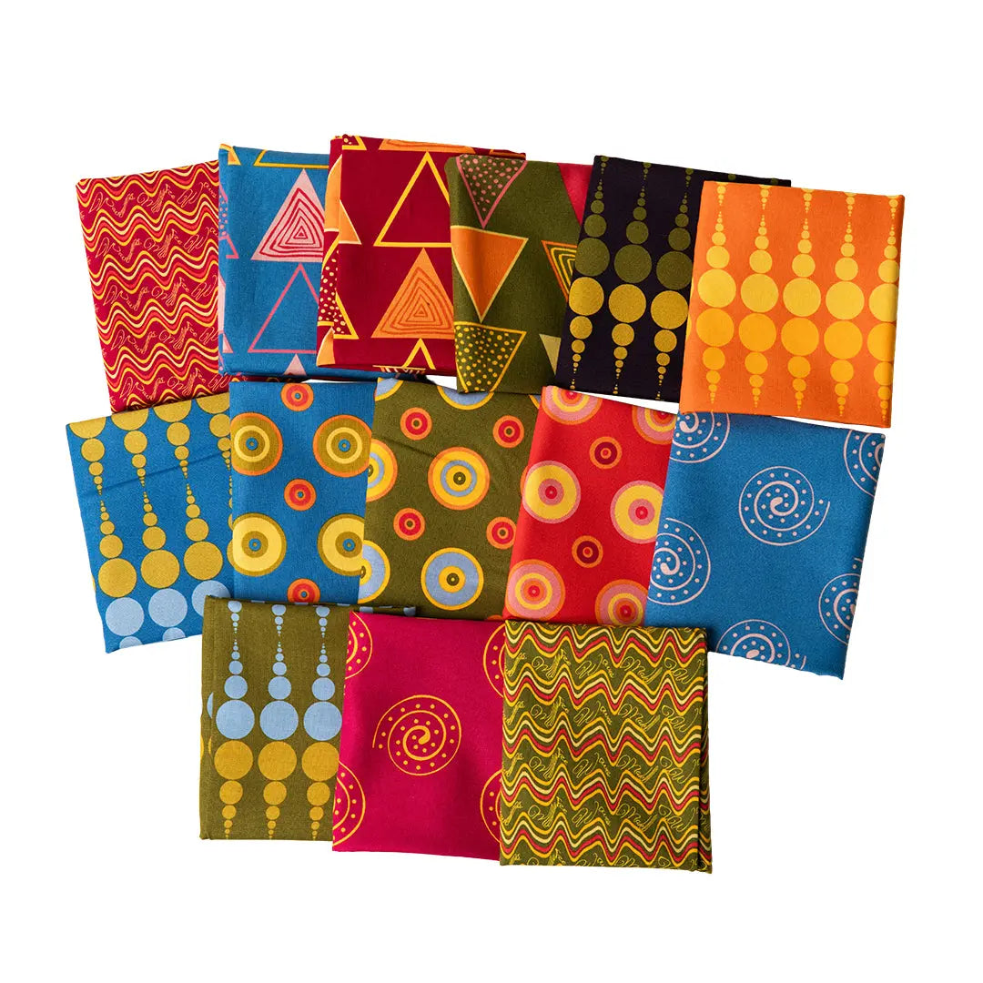 Creativity Roars Fat Quarter Bundle - Set of 14