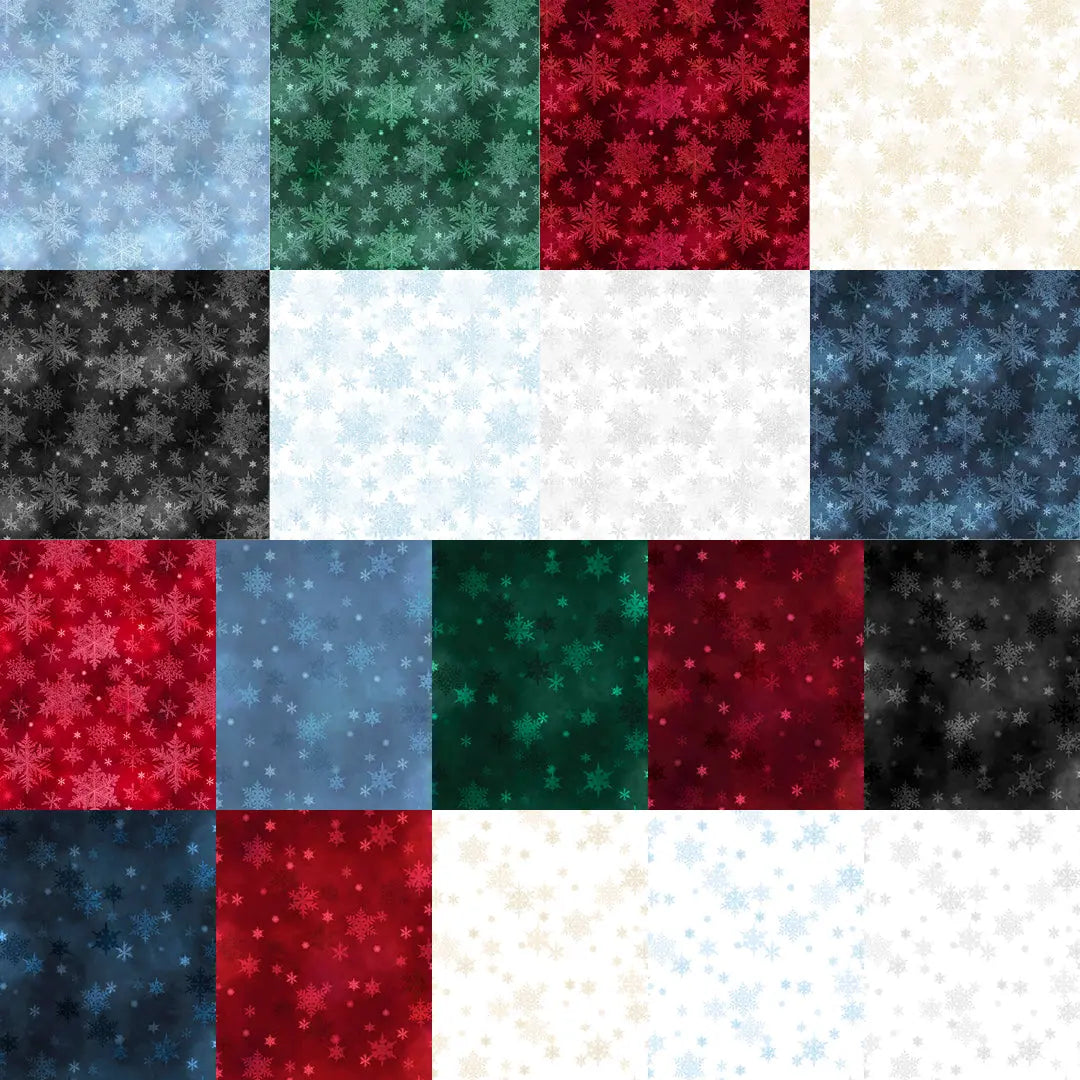 Snowfall 10" x 10" Bundles