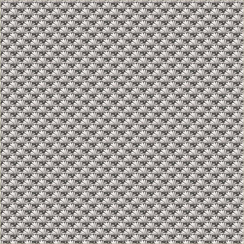 Dark Grey Verona Fanned Cotton 44/45 Fabric Per Yard