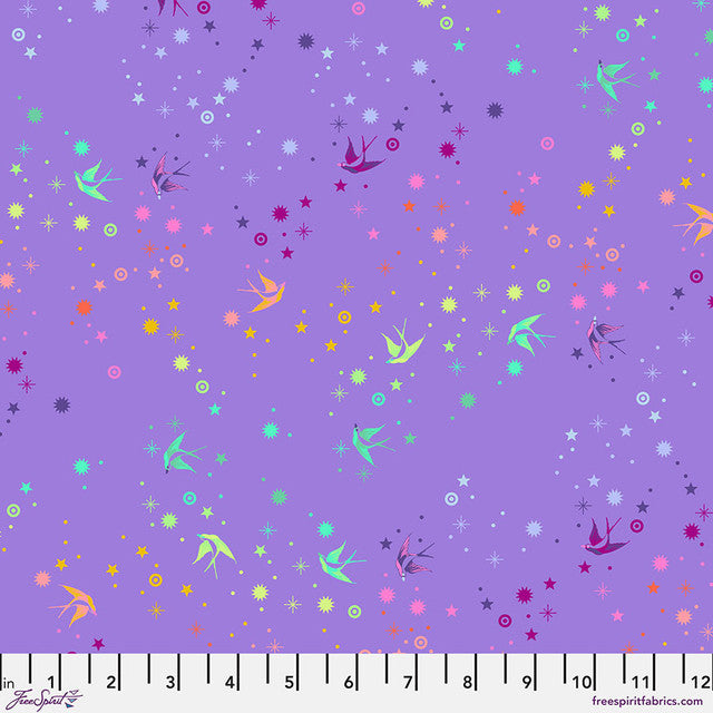 Daydream Fairy Dust Tula's True Colors 44"/45" Cotton Fabric Per Yard