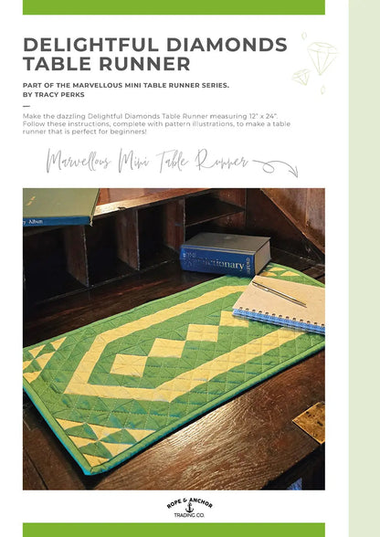 Delightful Diamonds Table Runner