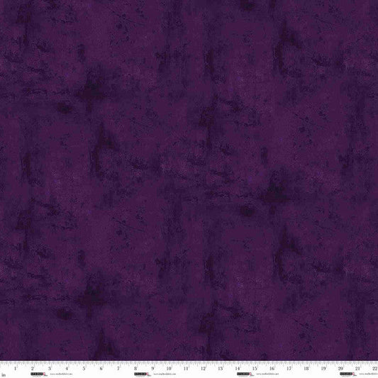 Eggplant Surface Design Funny Girl 44"/45" Cotton Fabric