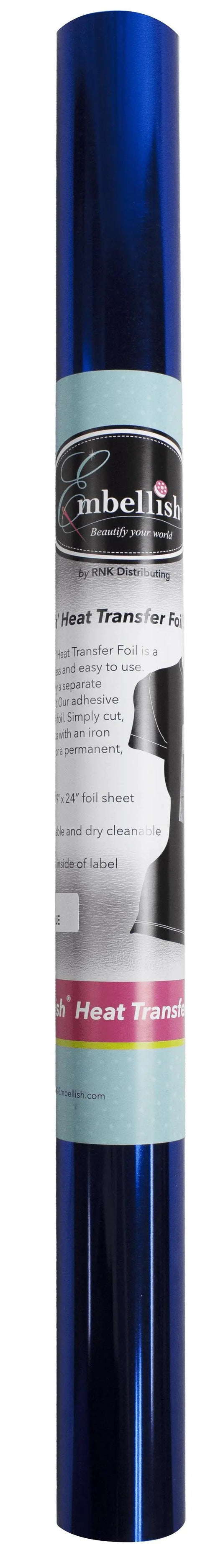 Embellish Heat Transfer Foil - Blue 19" x 24"