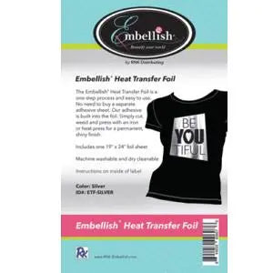 Embellish Heat Transfer Foil - Gold 19" x 24"