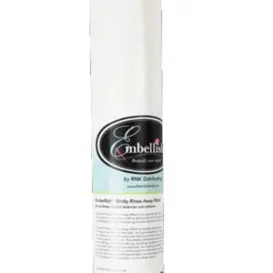 Embellish Sticky Rinse-Away Mesh  15" x 10 yds