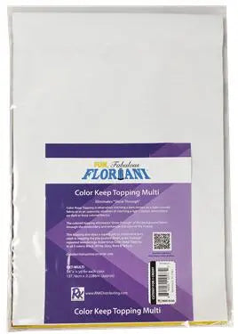 Floriani Color Keep Topping MULTI PK 54" x 1/4 yd (all 5 colors)