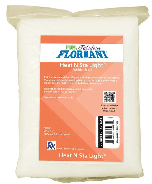 Floriani Heat N Sta Lite Fleece 60" x 1yd
