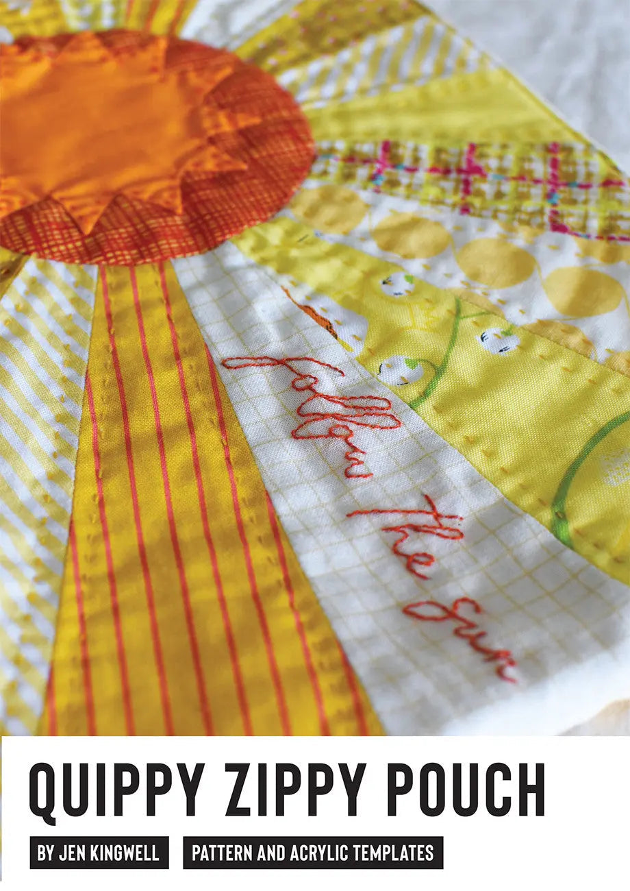 Follow The Sun Quippy Zippy by Jen Kingwell