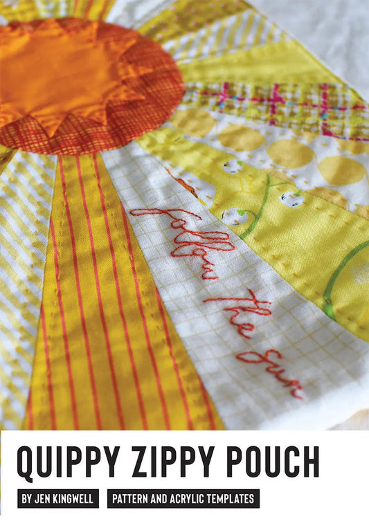 Follow The Sun Quippy Zippy by Jen Kingwell