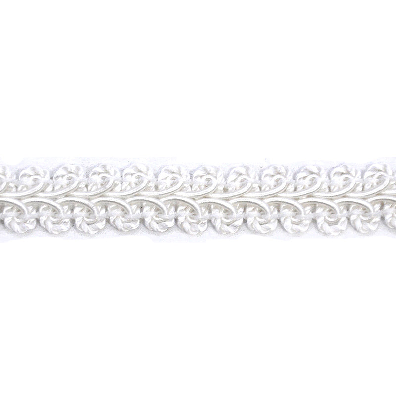 French Gimp - 1/2" Width (50 Yard Roll) - BR-709-27 White
