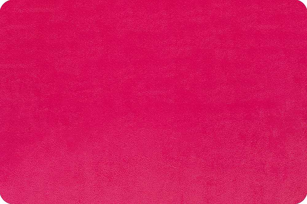 Fuchsia Solid Cuddle 3 58/60" Fabric ( 1 1/4 yard pack )