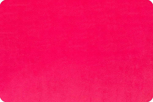 Fuchsia Solid Cuddle 3 58/60" Fabric ( 1 1/4 yard pack )